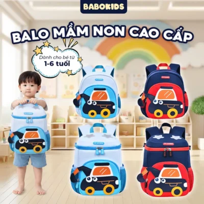 Ba lô mầm non cho bé 1 - 6 tuổi